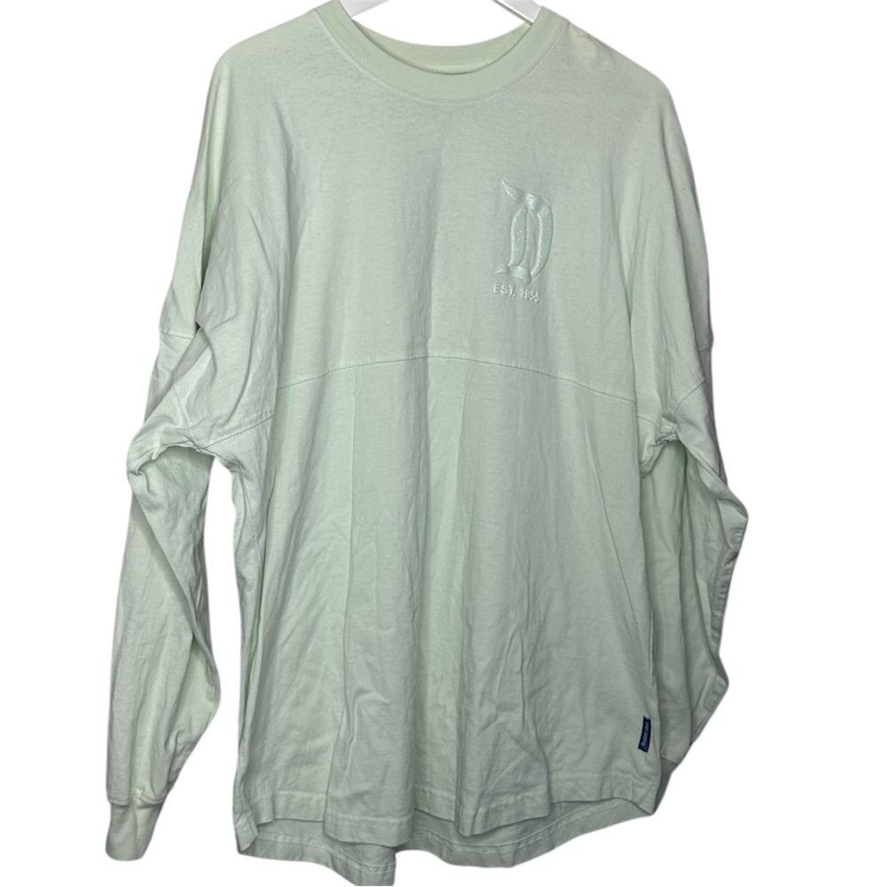 Disney Parks Disneyland Resort Spirit Jersey Size Medium Pastel Green